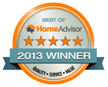 Best of HomeAdvisor 2013 Winner
